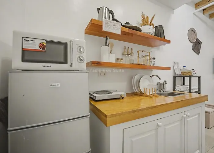 Boho Style Cozy Unit Along Edsa, 3mins Walk From Gma Mrt Kamuning Aparthotel Manila