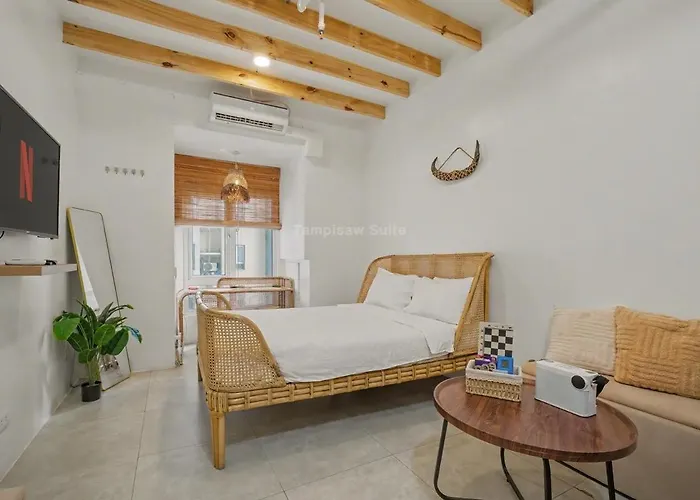 Boho Style Cozy Unit Along Edsa, 3mins Walk From Gma Mrt Kamuning Aparthotel Manila