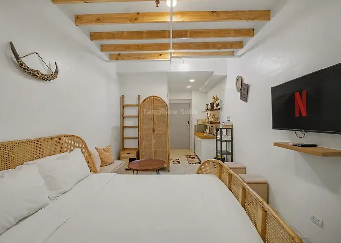 Aparthotel Boho Style Cozy Unit Along Edsa, 3mins Walk From Gma Mrt Kamuning Manila